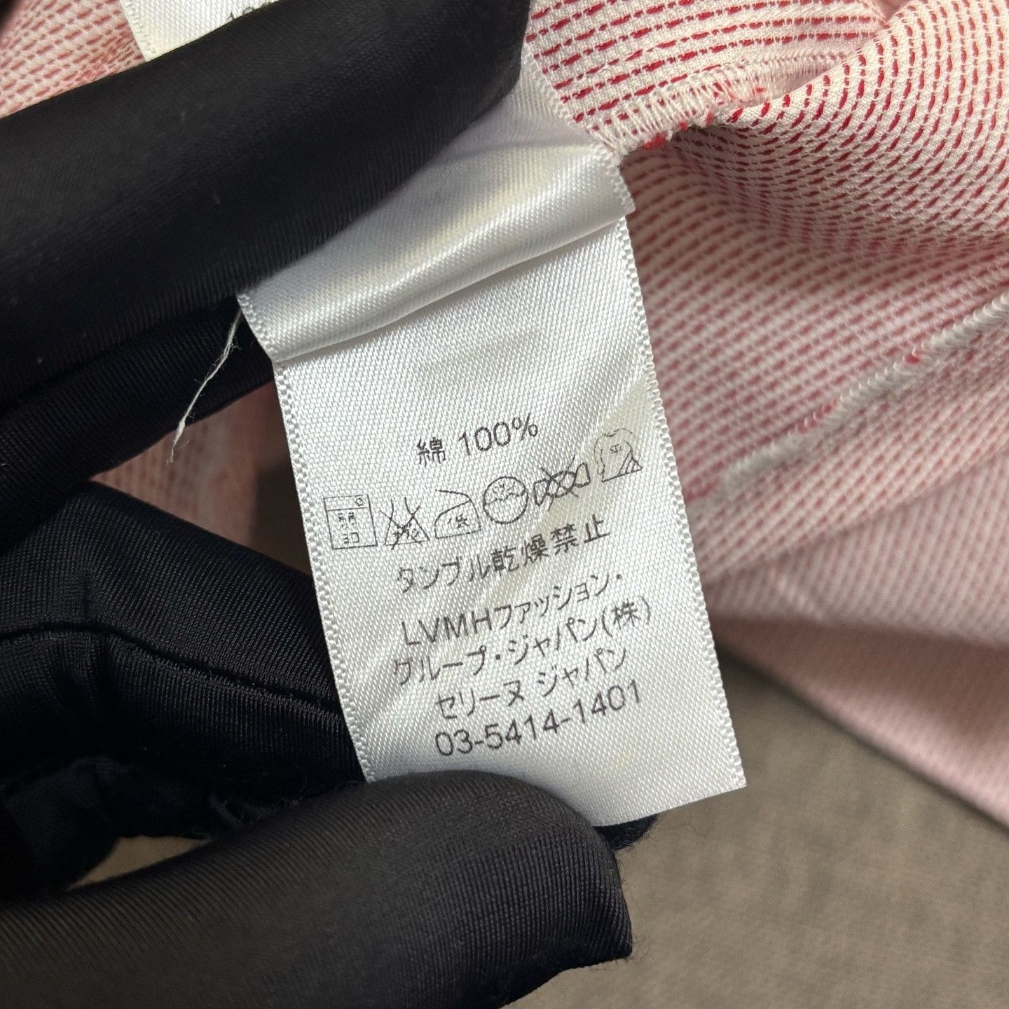 Celine Celine Pink Striped Button Up Shirt Size S Size US S / EU 44-46 / 1 - 8 Thumbnail