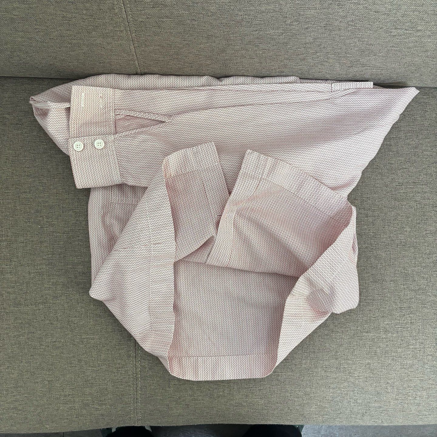 Celine Celine Pink Striped Button Up Shirt Size S Size US S / EU 44-46 / 1 - 6 Thumbnail