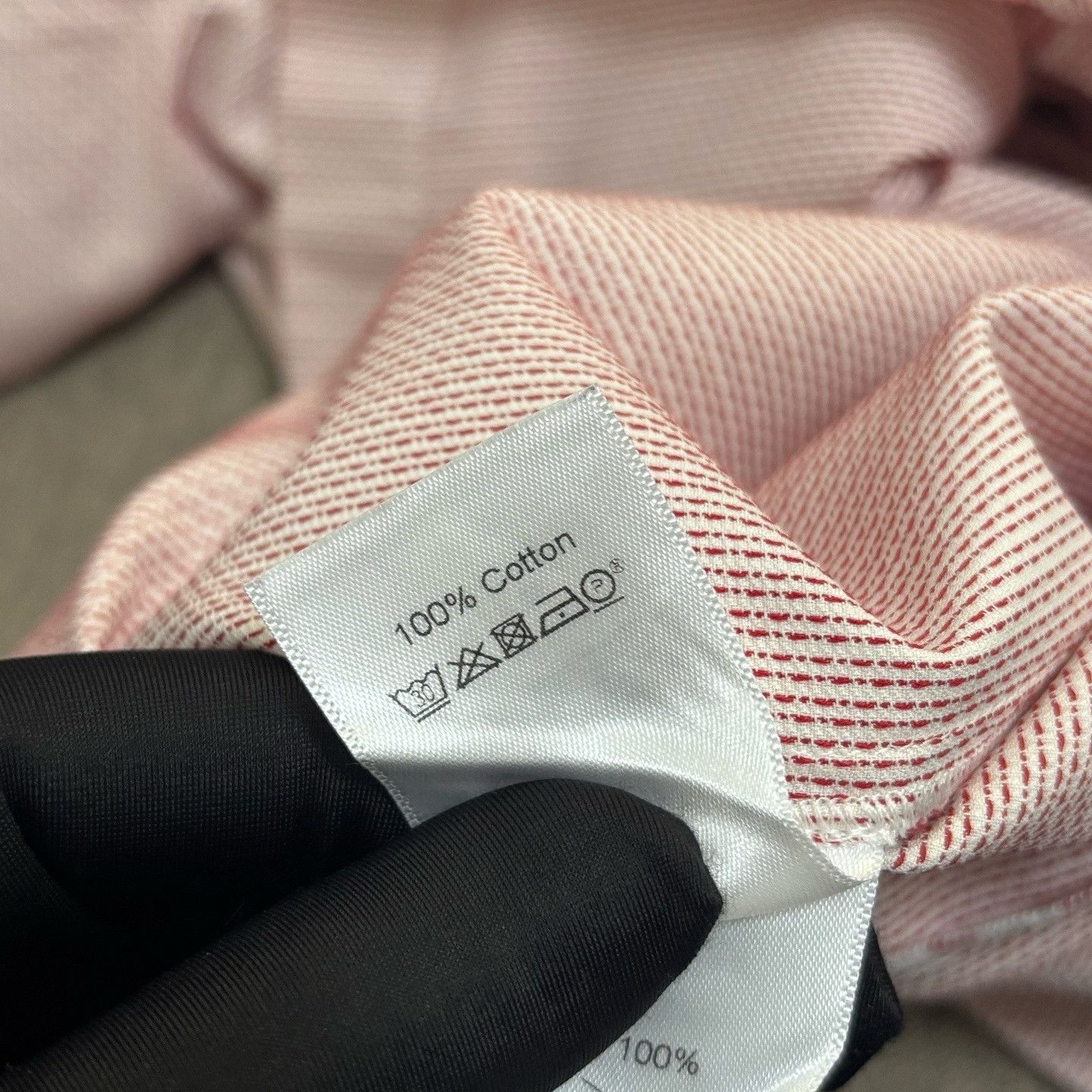 Celine Celine Pink Striped Button Up Shirt Size S Size US S / EU 44-46 / 1 - 7 Thumbnail