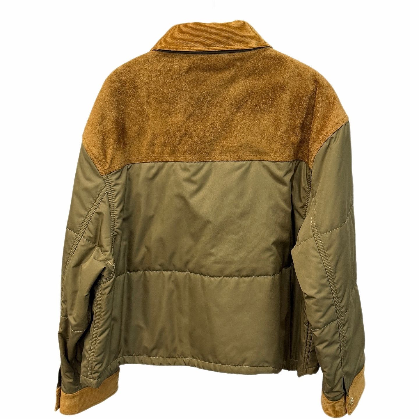 Celine CELINE Leather Trim Quilted Jacket Size 40 Size M / US 6-8 / IT 42-44 - 2 Thumbnail