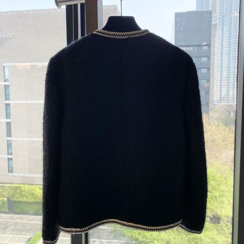 Celine CELINE Tweed Contrast Trim Jacket Size 36 Size XS / US 0-2 / IT 36-38 - 2 Thumbnail