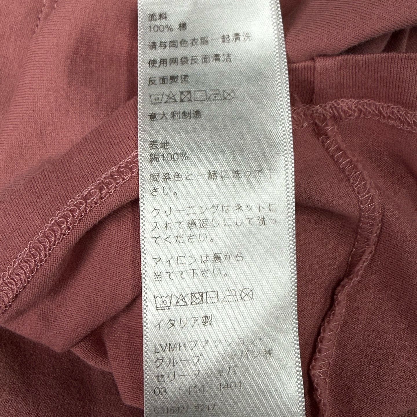 Celine CELINE Pink Logo T-Shirt Size XS Size XS / US 0-2 / IT 36-38 - 6 Thumbnail