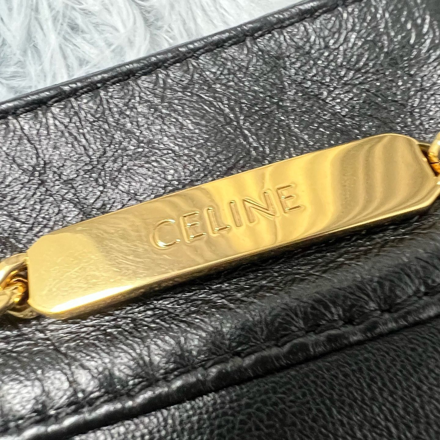 Celine CELINE Leather Chain Detail Midi Skirt Size 36 Size 26" / US 2 / IT 38 - 7 Thumbnail