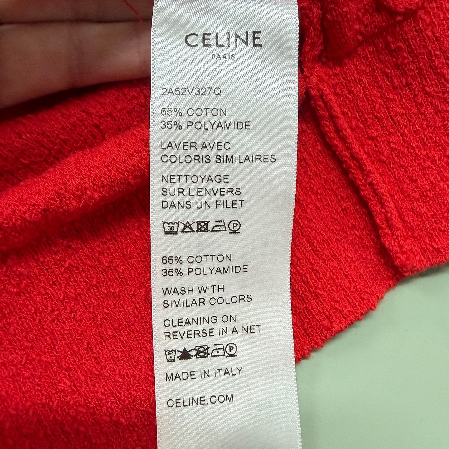 Celine CELINE Colorblock Logo Hoodie Size M Size M / US 6-8 / IT 42-44 - 6 Thumbnail