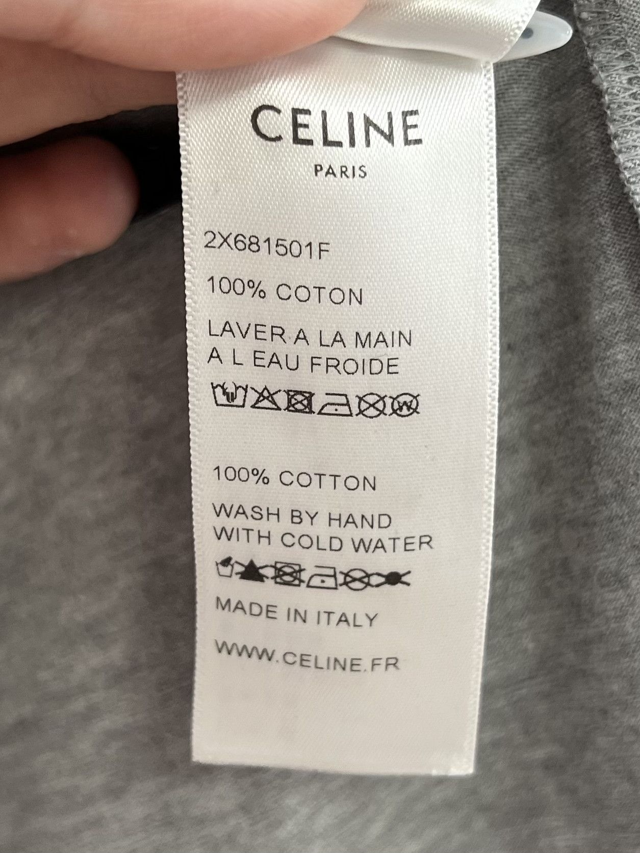 Celine Celine Logo Print T-Shirt Size M Size US M / EU 48-50 / 2 - 4 Thumbnail