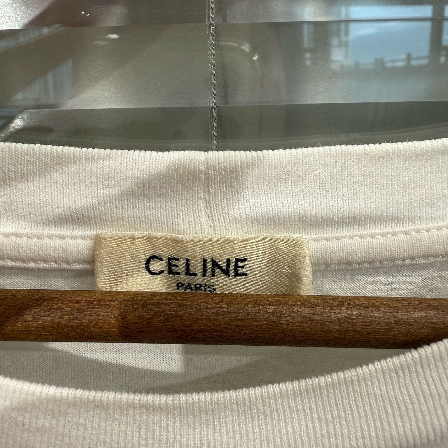 Celine Celine Logo Print Short Sleeve T-Shirt Size M Size M / US 6-8 / IT 42-44 - 3 Thumbnail