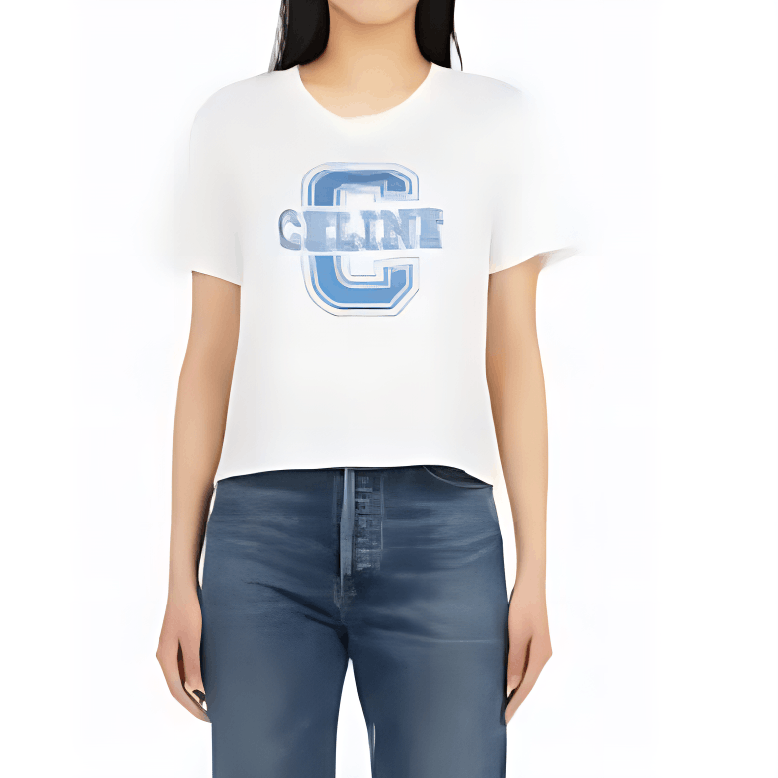 Celine Celine Logo Print Short Sleeve T-Shirt Size M Size M / US 6-8 / IT 42-44 - 7 Thumbnail