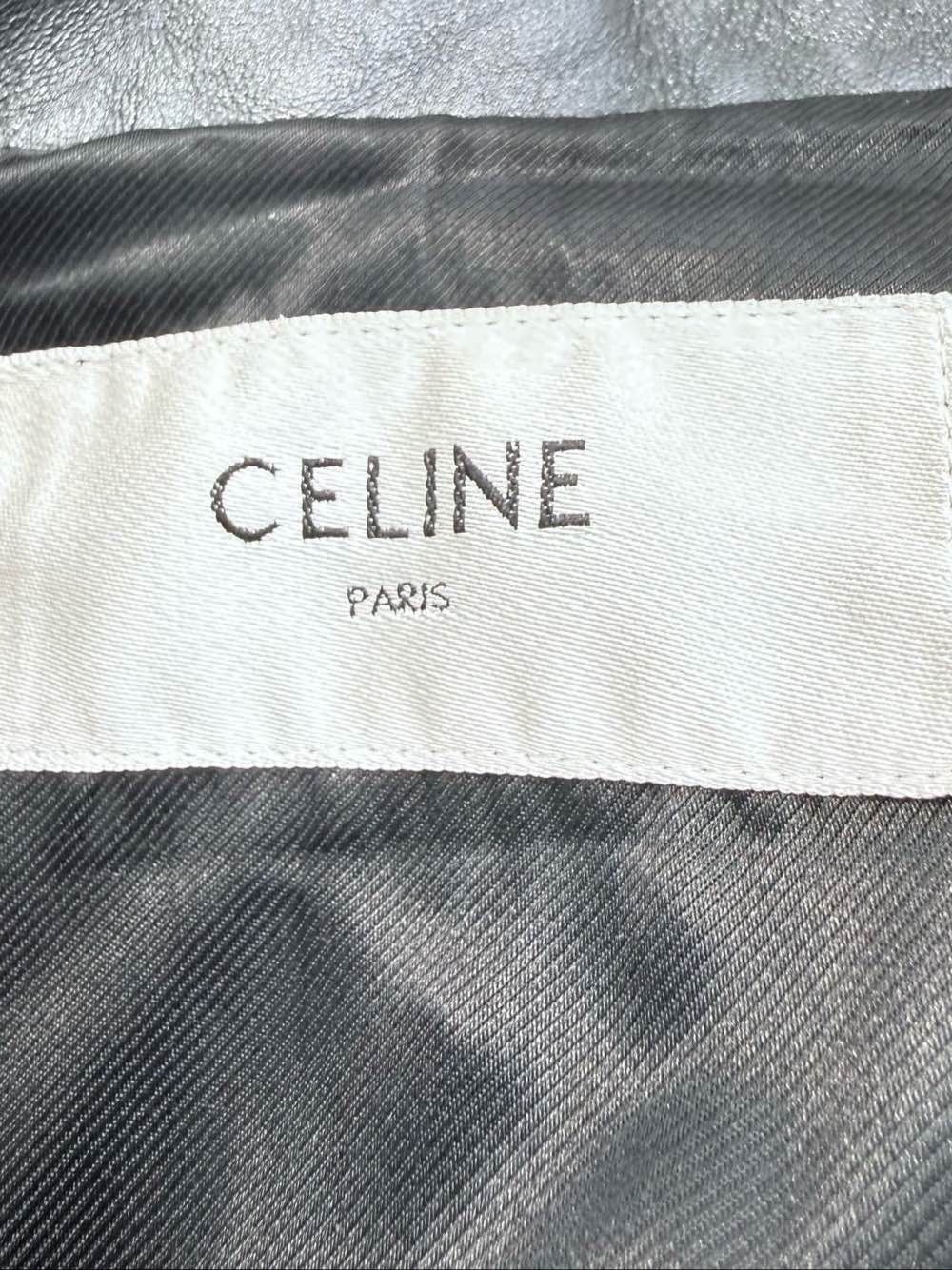 Celine Celine Leather Biker Jacket Size 34 Size XS / US 0-2 / IT 36-38 - 3 Thumbnail