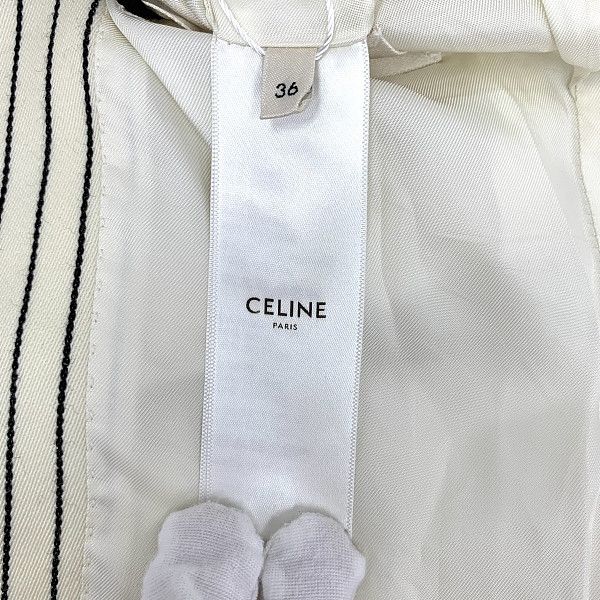 Celine Celine Striped Wool Blazer Size 36 Size XS / US 0-2 / IT 36-38 - 8 Thumbnail
