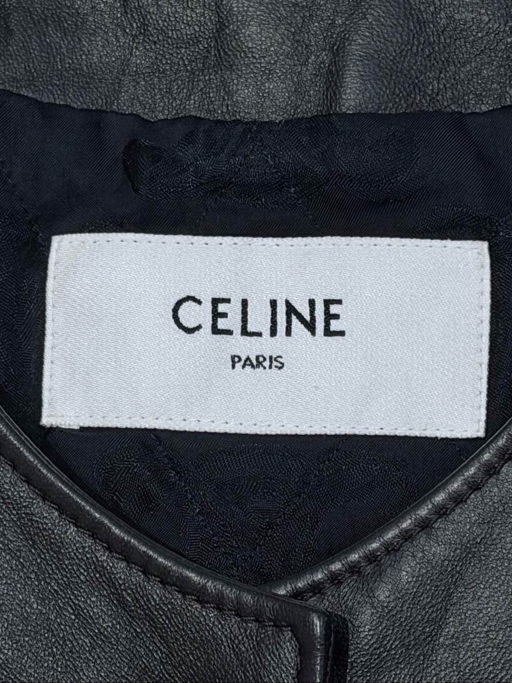 Celine Celine Lambskin Leather Jacket Size 36 Size XS / US 0-2 / IT 36-38 - 3 Thumbnail