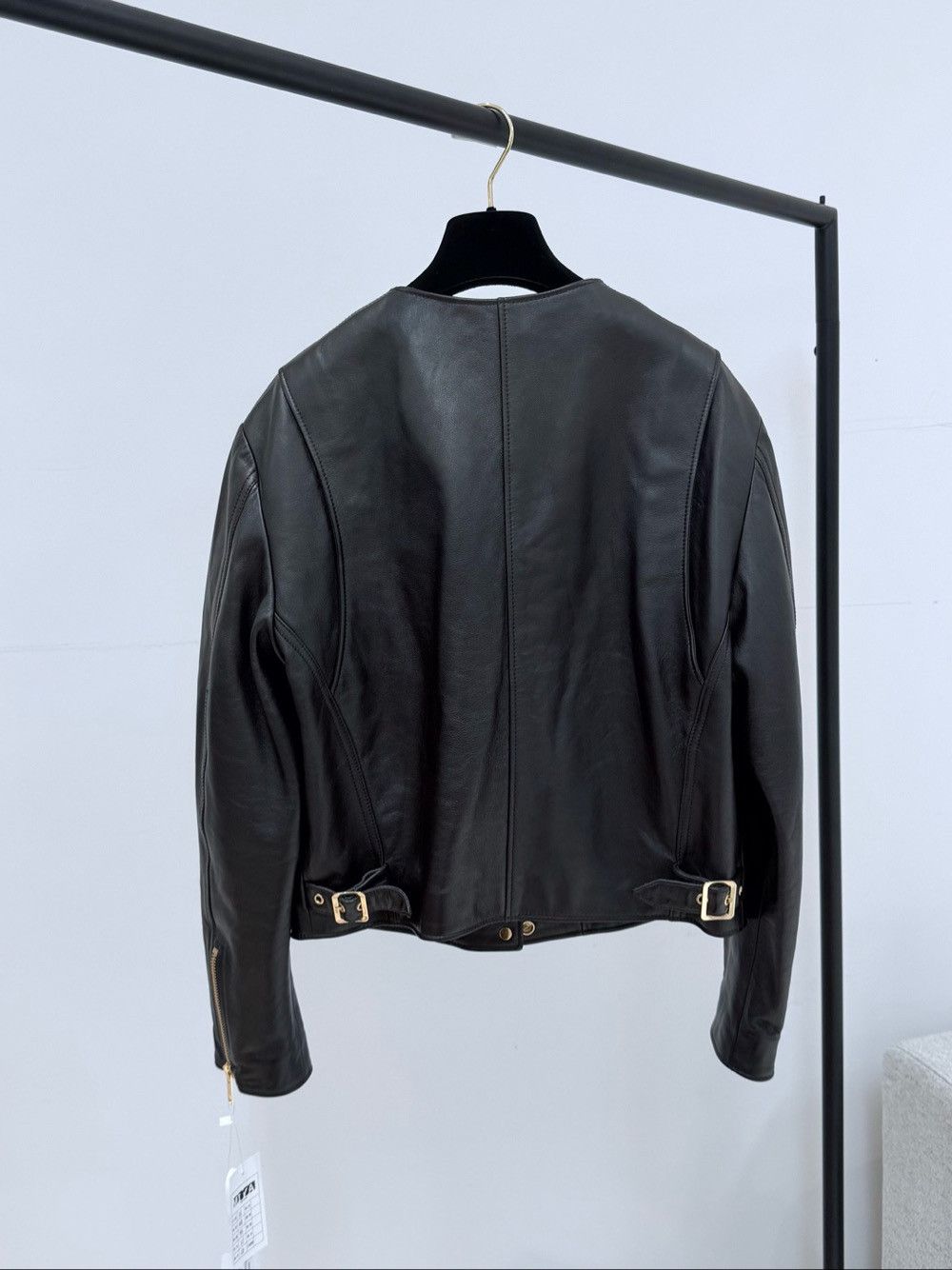 Celine Celine Lambskin Leather Jacket Size 36 Size XS / US 0-2 / IT 36-38 - 2 Thumbnail