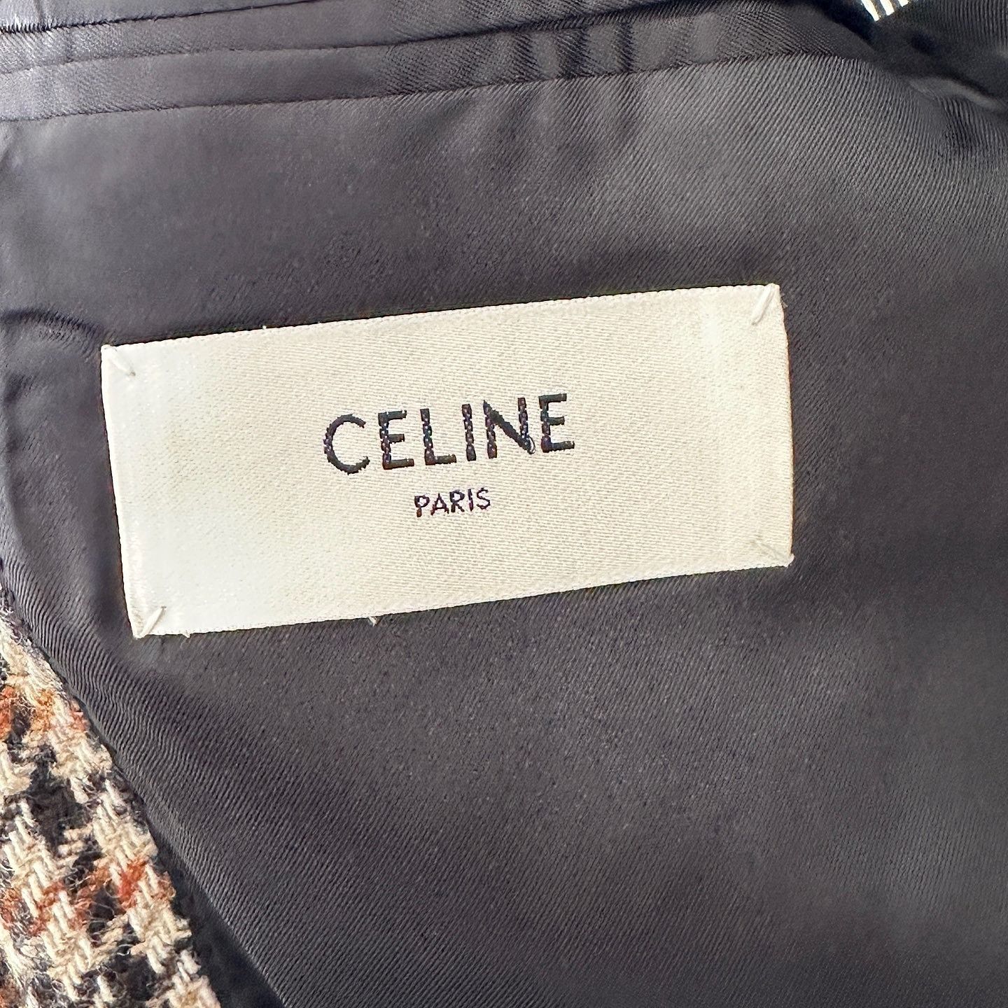 Celine Celine Houndstooth Wool Blazer Size 38 Size S / US 4 / IT 40 - 3 Thumbnail