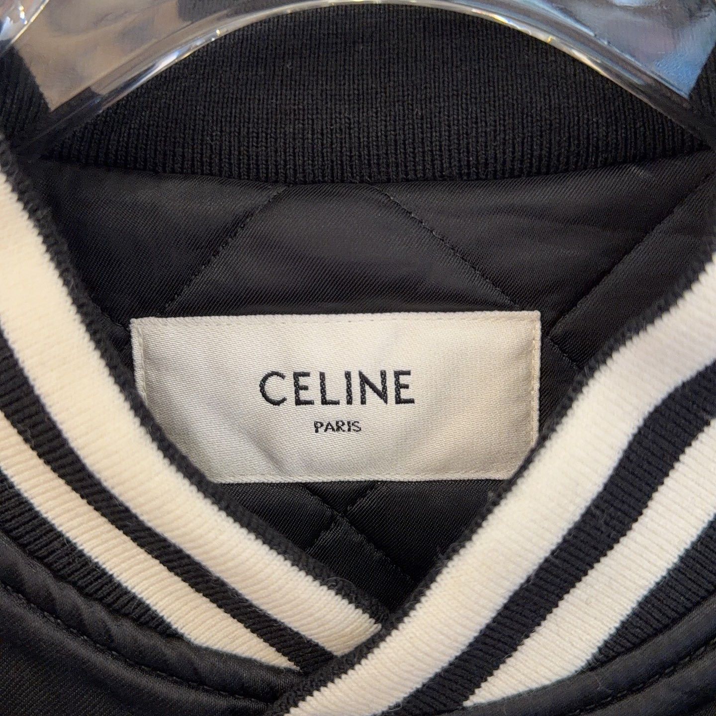 Celine Celine Letter Logo Bomber Jacket Size 48 Size US M / EU 48-50 / 2 - 3 Thumbnail