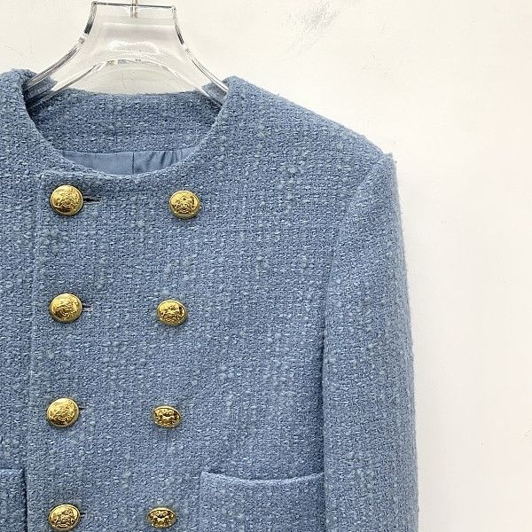 Celine CELINE Tweed Jacket Size 36 Size XS / US 0-2 / IT 36-38 - 6 Thumbnail