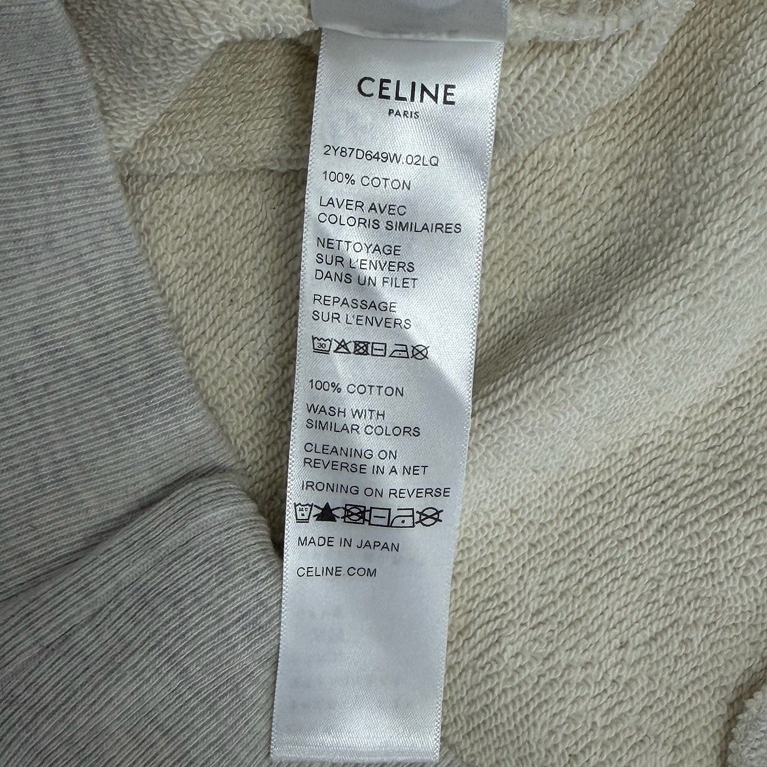 Celine Celine Paris Logo Sweatshirt Size S Size S / US 4 / IT 40 - 4 Thumbnail