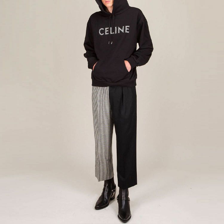 Celine Celine Logo Hoodie Size M Size US M / EU 48-50 / 2 - 8 Thumbnail
