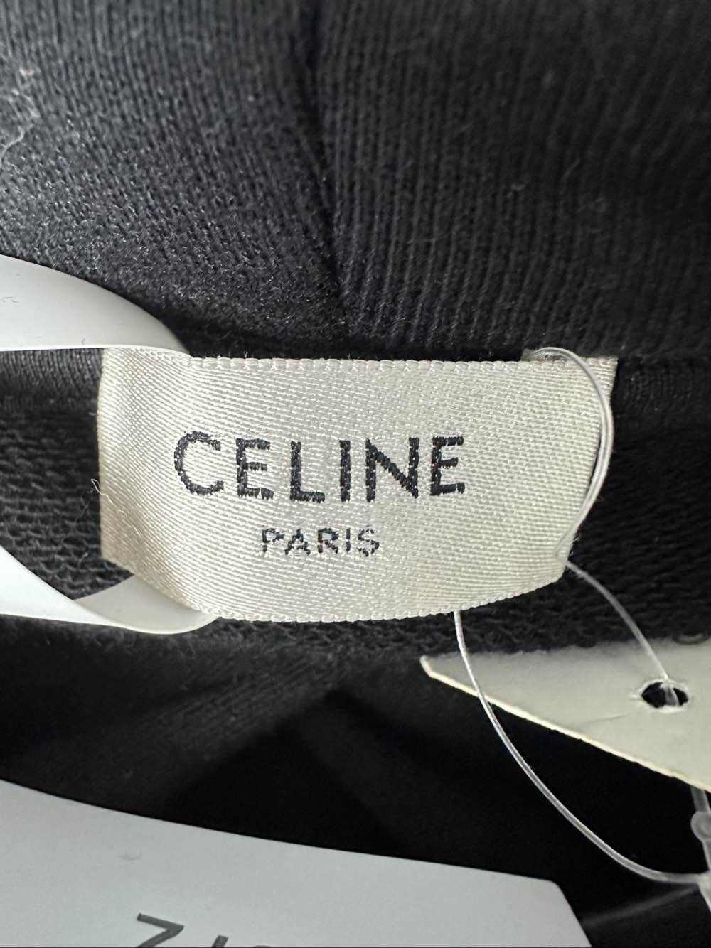 Celine Celine Logo Hoodie Size M Size US M / EU 48-50 / 2 - 3 Thumbnail
