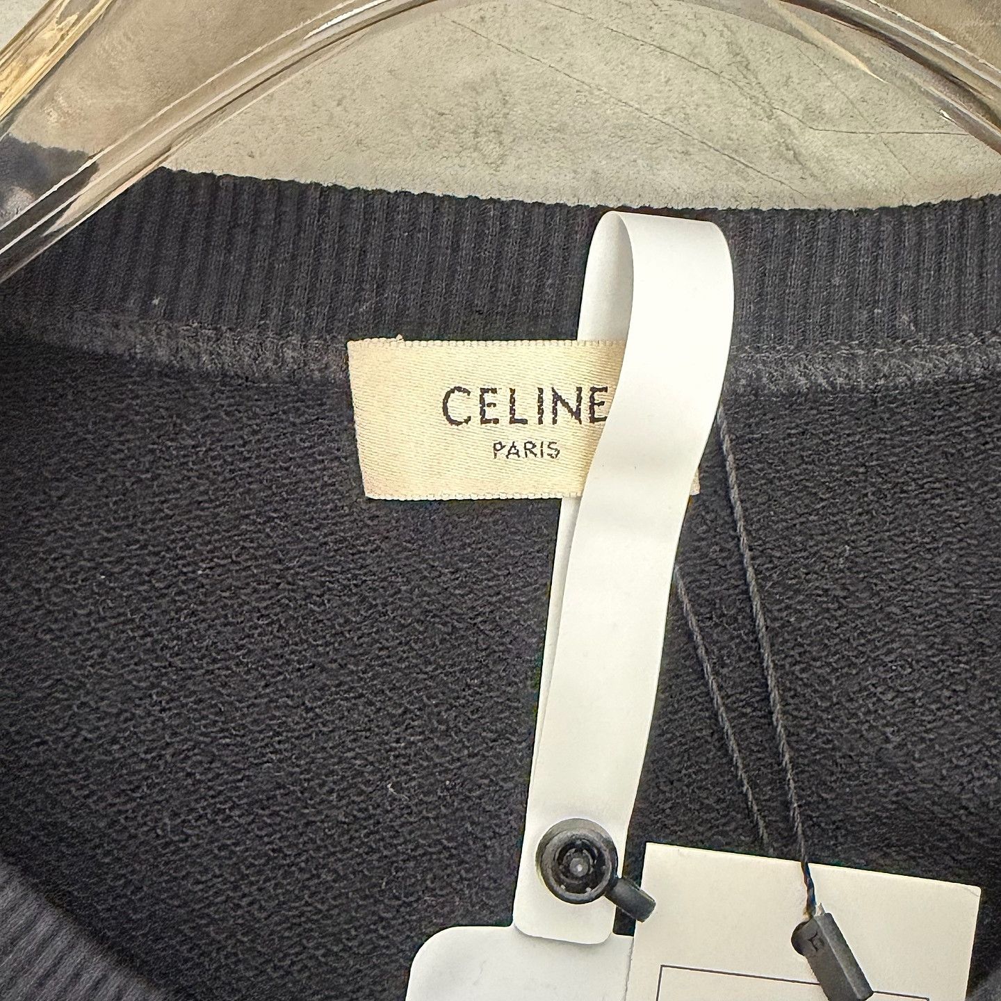 Celine Celine Embroidered Logo Sweatshirt S Size S / US 4 / IT 40 - 3 Thumbnail