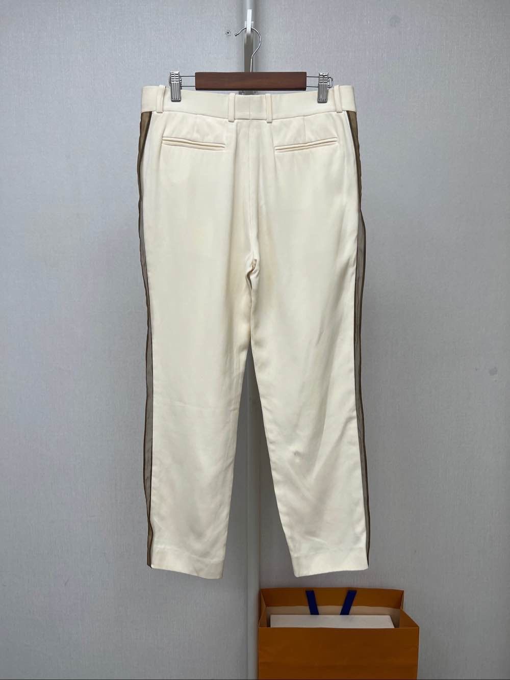 Celine Celine Silk Trousers Size 36 Size 26" / US 2 / IT 38 - 2 Thumbnail