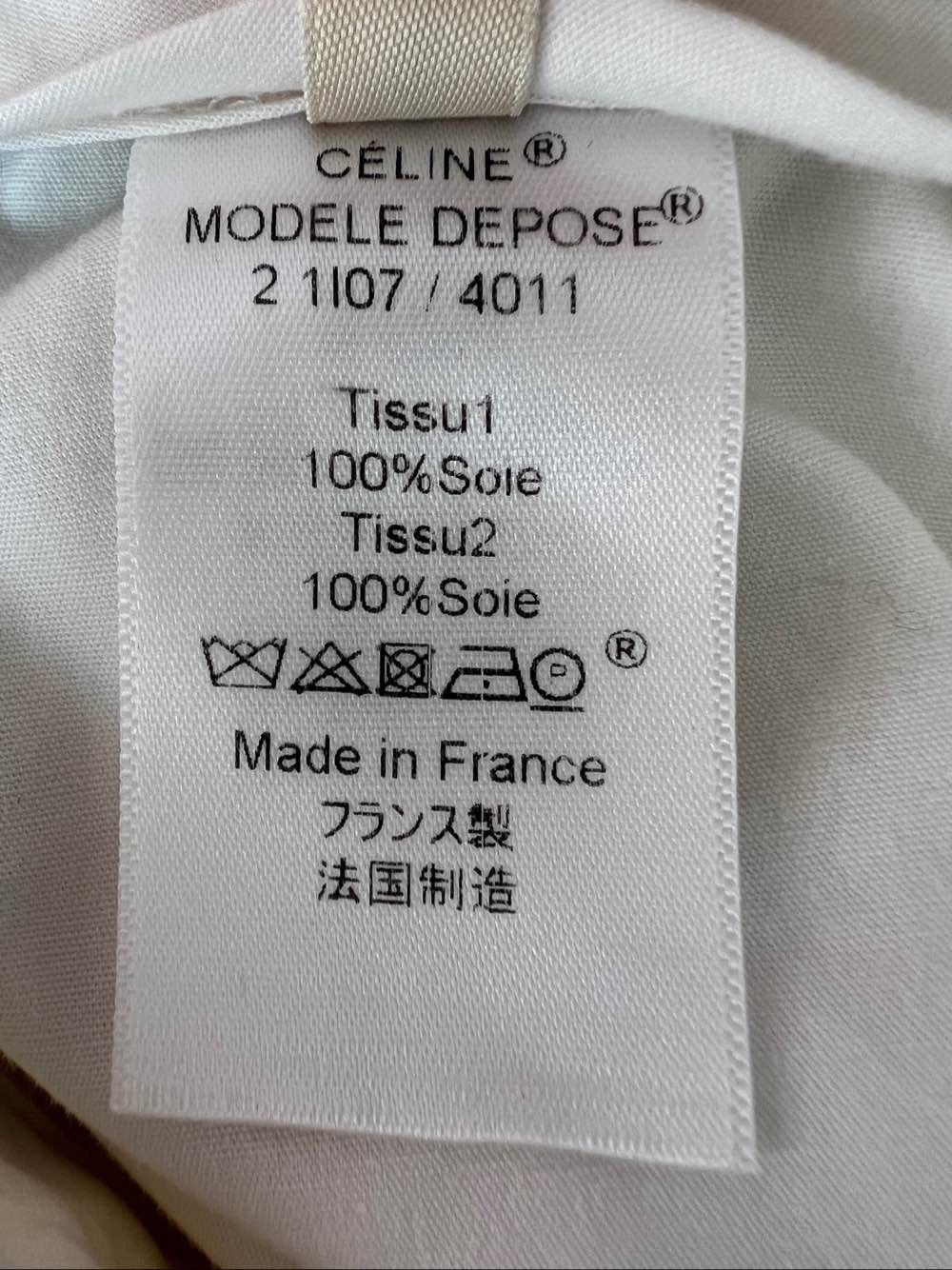 Celine Celine Silk Trousers Size 36 Size 26" / US 2 / IT 38 - 6 Thumbnail