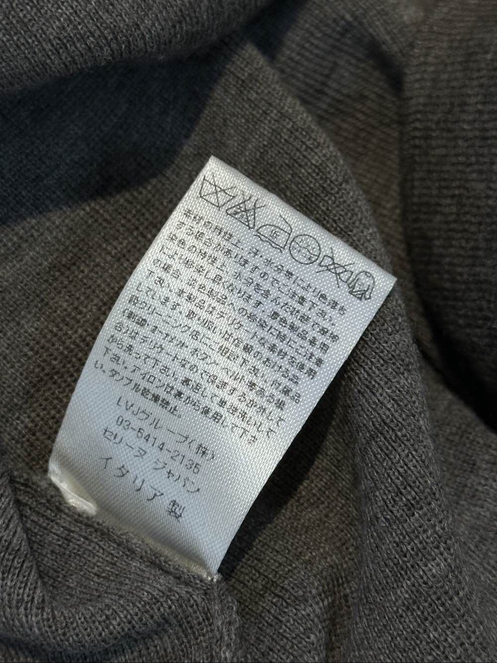 Celine Celine Grey Turtleneck Sweater Size M Size M / US 6-8 / IT 42-44 - 4 Thumbnail