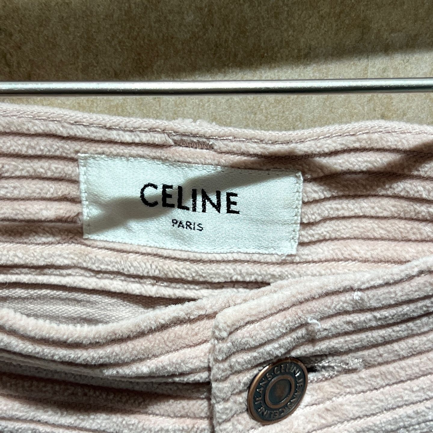 Celine Celine Pink Corduroy Pants Size 25 Size 25" / US 0 / IT 36 - 3 Thumbnail