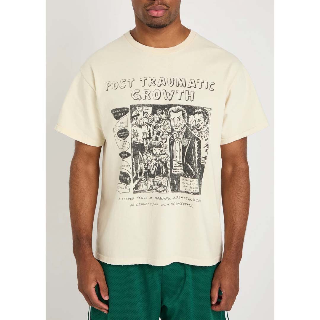 Gallery Dept. Post Traumatic Growth Tee Cream Size US M / EU 48-50 / 2 - 3 Thumbnail