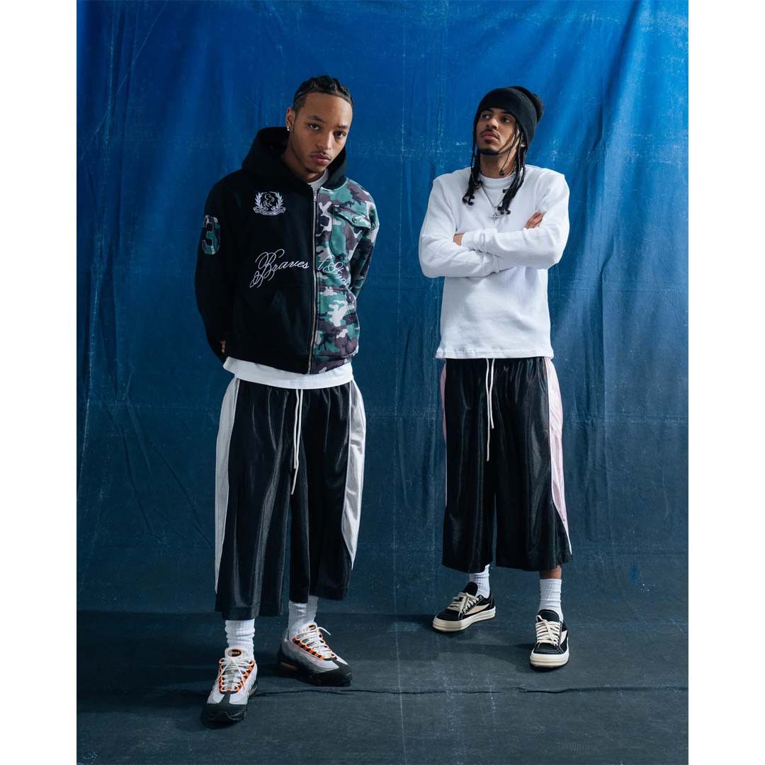 Bravest Studios Baggy Basketball Shorts Black Size US 36 / EU 52 - 3 Thumbnail
