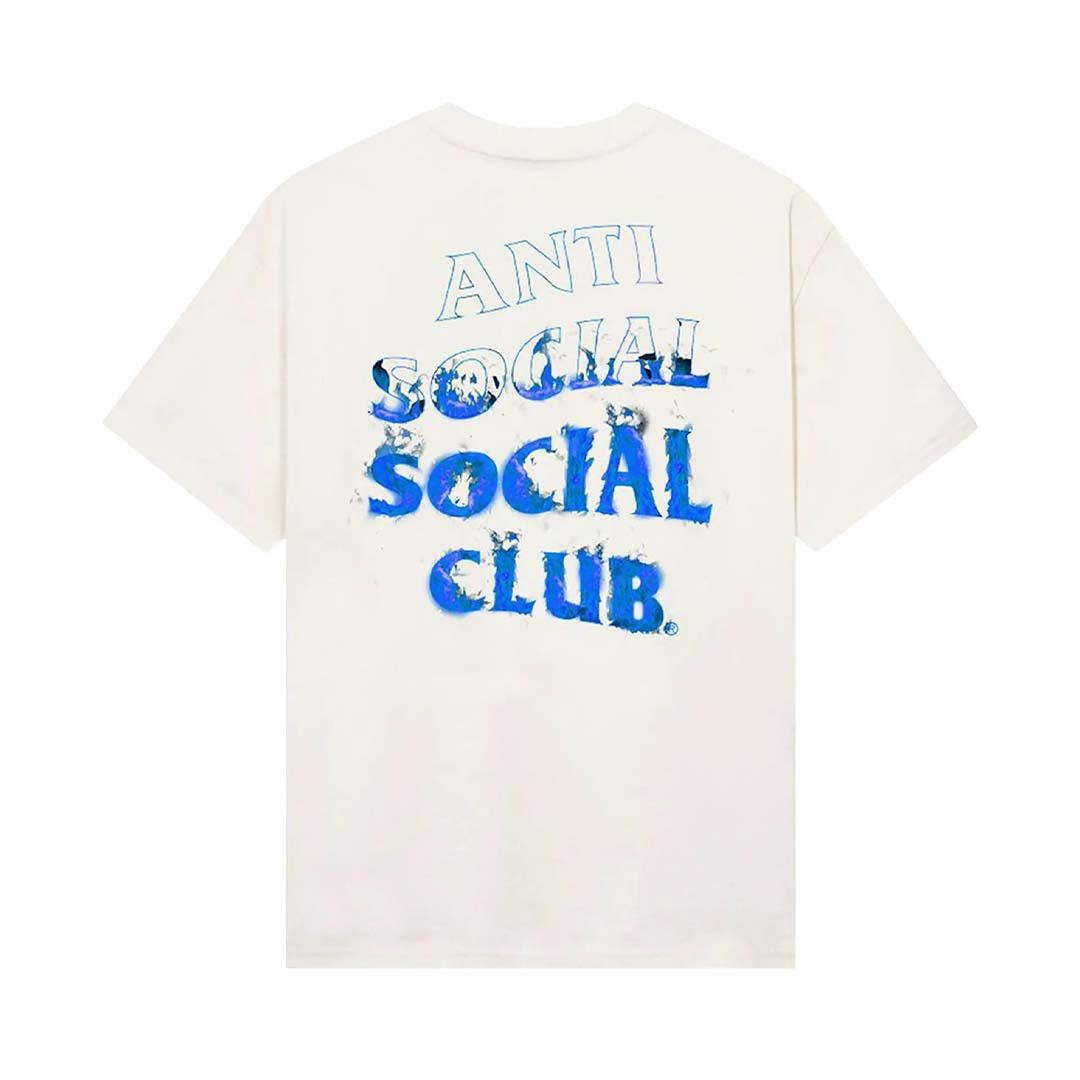Anti Social Social Club Fire Inside 2 Tee Cream Size US M / EU 48-50 / 2 - 2 Thumbnail