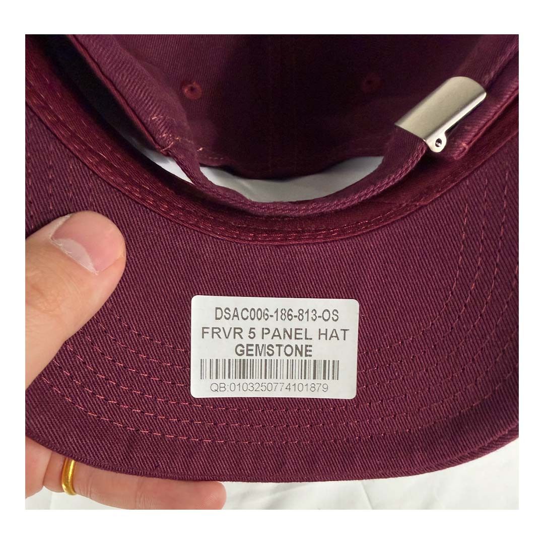 Darc Sport Darcsport FRVR 5 Panel Hat Gemstone Size ONE SIZE - 4 Thumbnail
