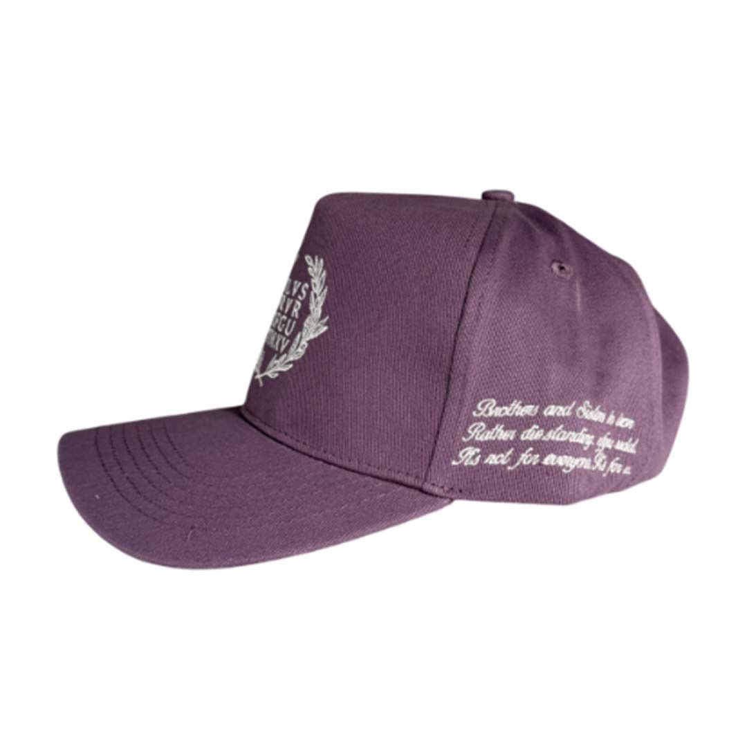 Darc Sport Darcsport Laurel V2 5 Panel Hat Vintage Plum Size ONE SIZE - 3 Thumbnail