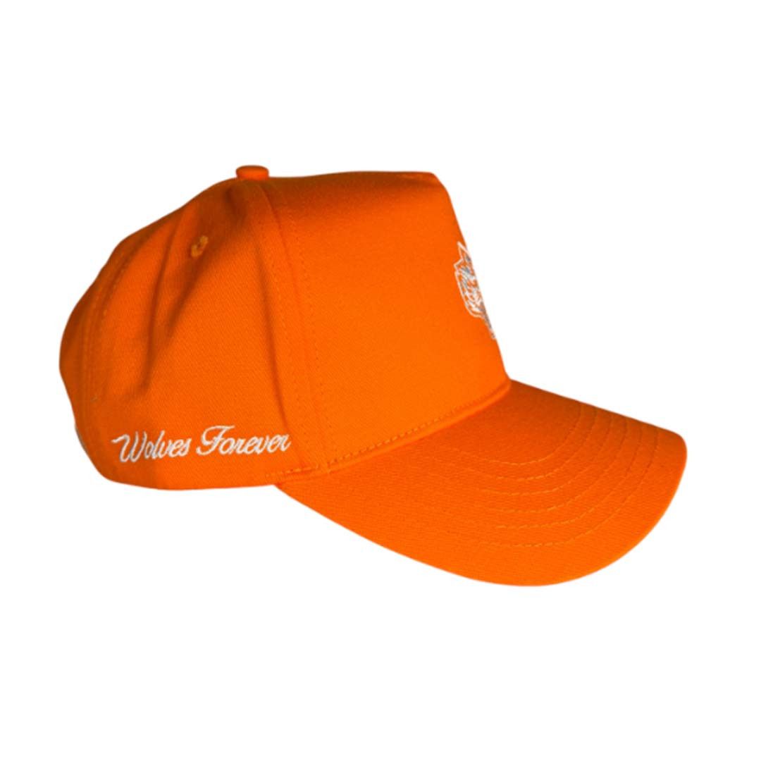Darc Sport Darcsport Forever Wolf 5 Panel Hat Orange Size ONE SIZE - 2 Thumbnail