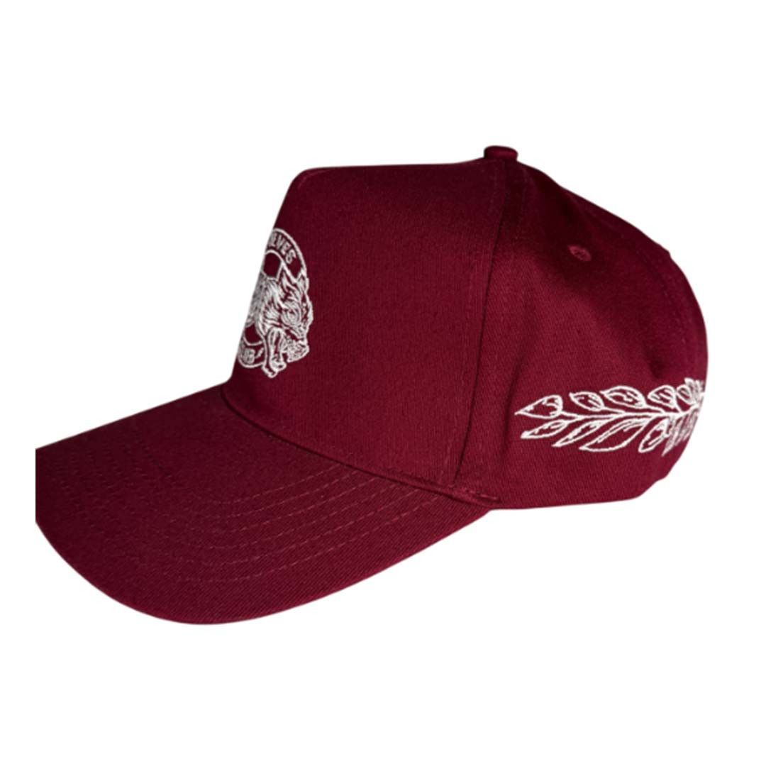 Darc Sport Darcsport Crown 5 Panel Hat Maroon Size ONE SIZE - 3 Thumbnail