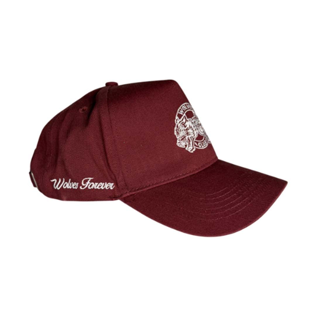 Darc Sport Darcsport Original Wolves Club 5 Panel Hat Ox Blood Size ONE SIZE - 2 Thumbnail