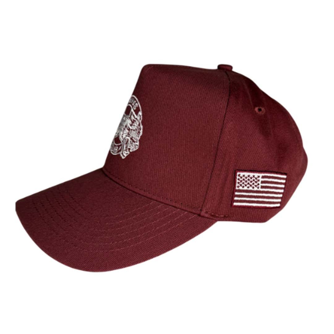 Darc Sport Darcsport Original Wolves Club 5 Panel Hat Ox Blood Size ONE SIZE - 3 Thumbnail