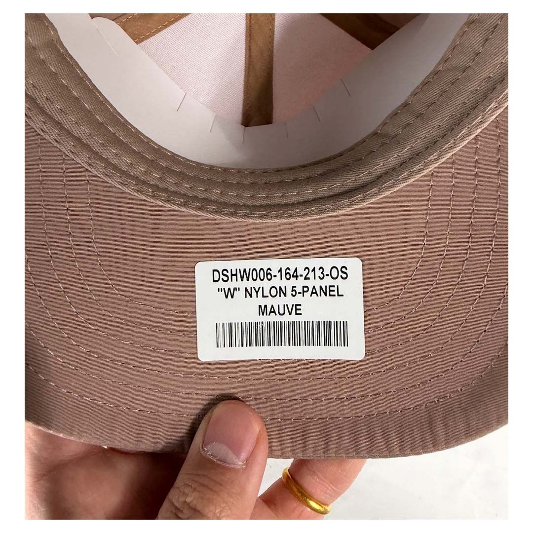 Darc Sport Darcsport W Nylon 5 Panel Hat Mauve Size ONE SIZE - 5 Thumbnail