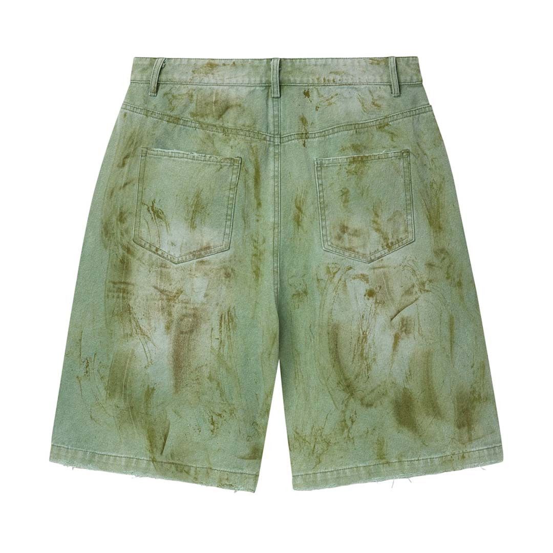Vale Forever Green Skittles Shorts Size US 32 / EU 48 - 2 Thumbnail