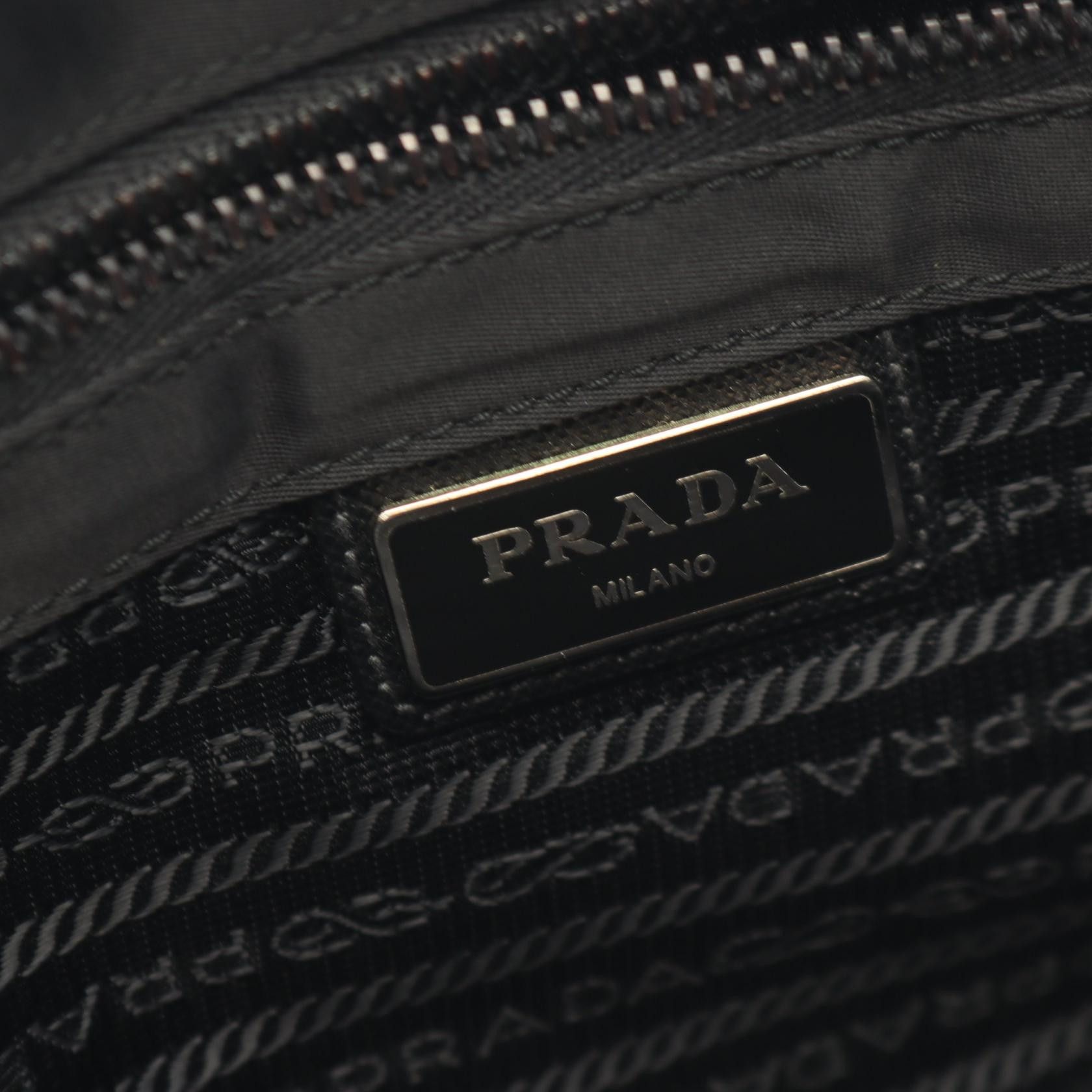 Prada Prada PRADA Nylon Saffiano Leather Shoulder Bag Textile Shoulder Bag DUTY FREE for USA Size ONE SIZE - 4 Thumbnail