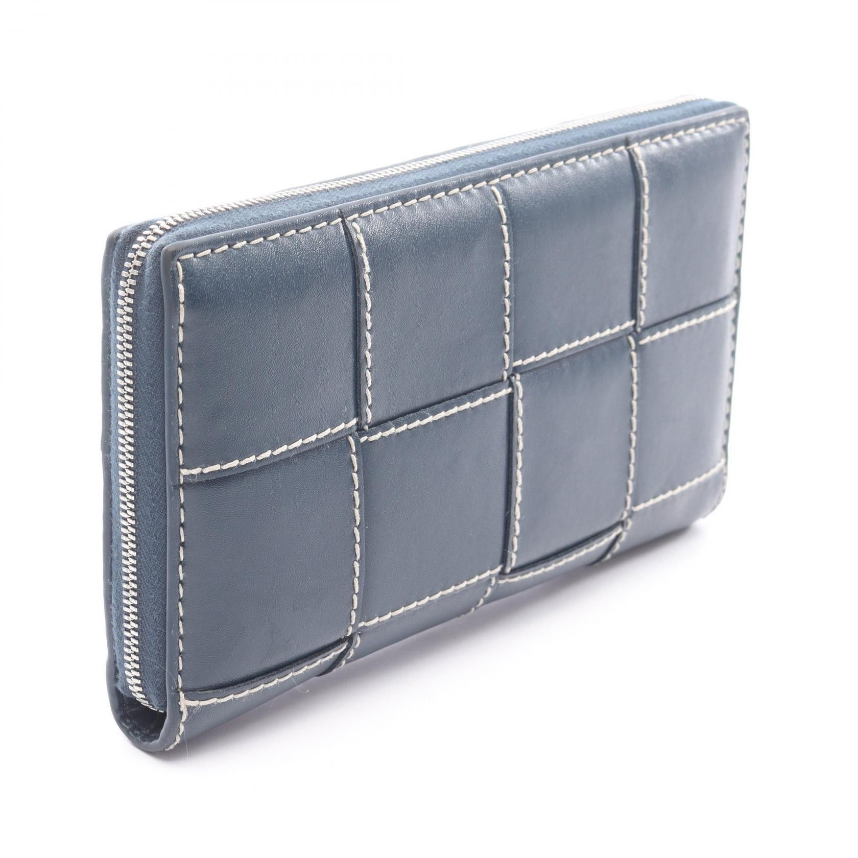 Bottega Veneta Bottega Veneta Bottega Veneta Cassette Maxi Intrecciato Leather Long Wallet Leather Long Wallet DUTY FREE for USA Size ONE SIZE - 2 Thumbnail