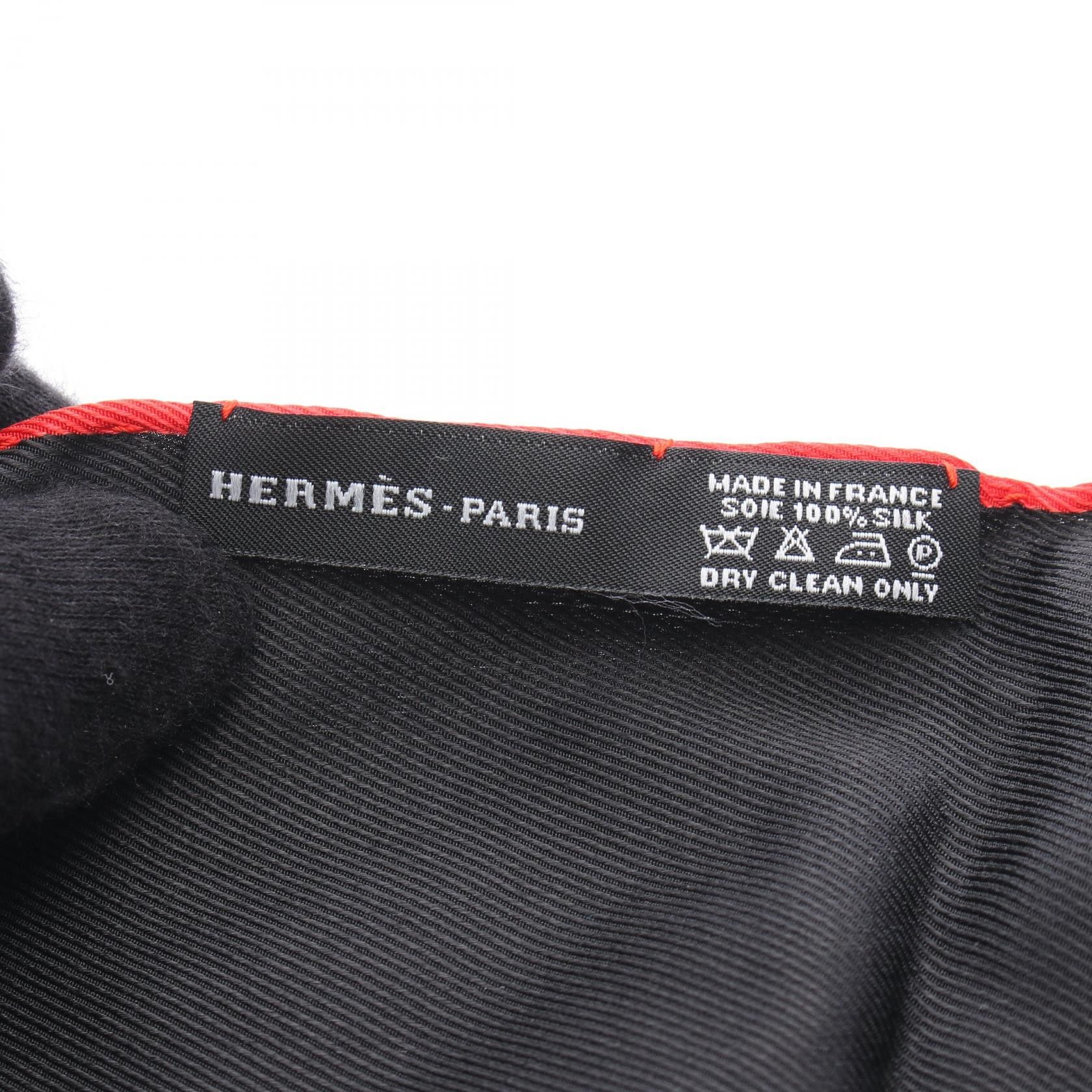 Hermes Hermes Hermes Fringe Silk Stole Textile Scarf DUTY FREE for USA Size ONE SIZE - 2 Thumbnail