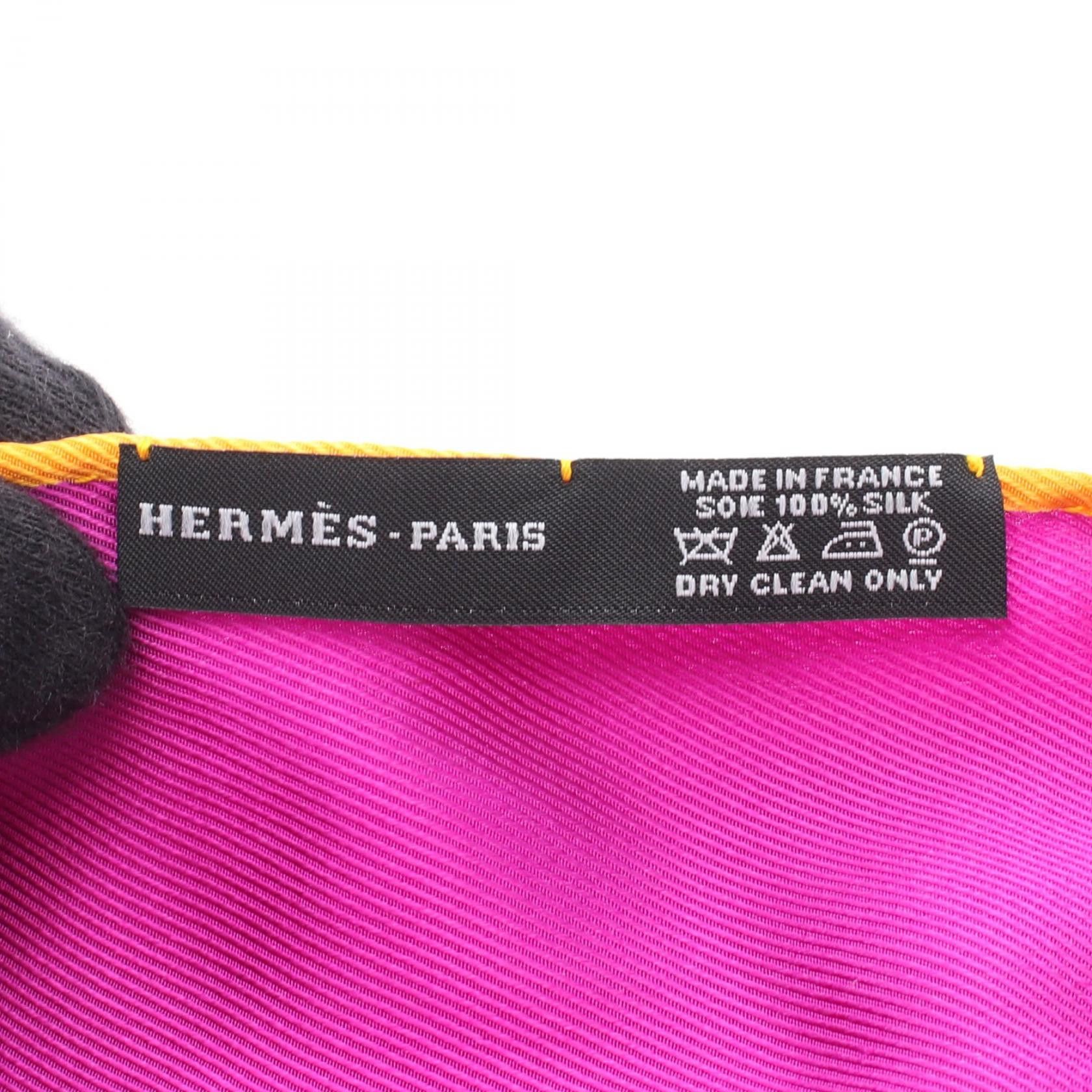 Hermes Hermes Hermes Silk Fringe Stole Textile Scarf DUTY FREE for USA Size ONE SIZE - 2 Thumbnail