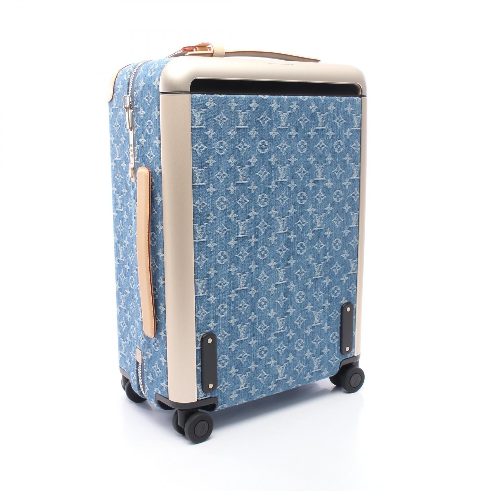 Louis Vuitton Louis Vuitton Louis Vuitton Horizon 55 Monogram Denim Carry Bag Textile Travel Bag M28386 DUTY FREE for USA Size ONE SIZE - 2 Thumbnail