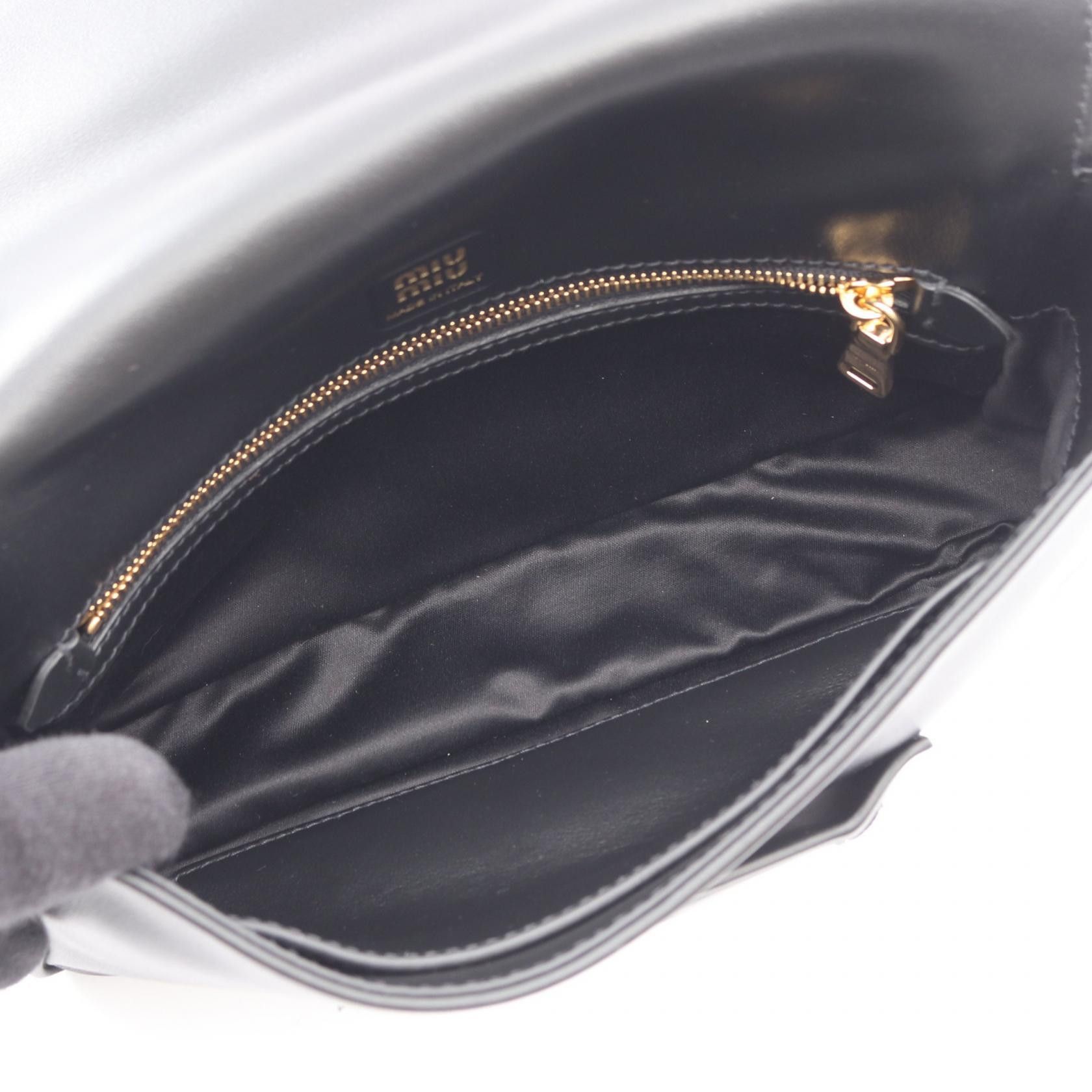 Miu Miu Miu Miu Miu Miu CRM FINE CALF Fine Calf Handbag Leather Handbag 5BD270 DUTY FREE for USA Size ONE SIZE - 3 Thumbnail