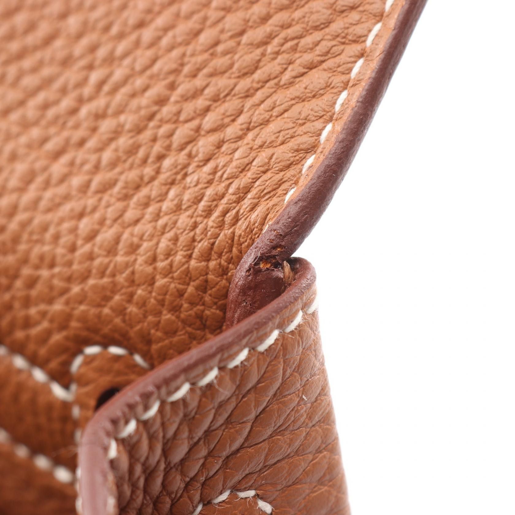 Hermes Hermes Hermes Kelly28 Togo Leather Handbag DUTY FREE for USA Size ONE SIZE - 7 Thumbnail