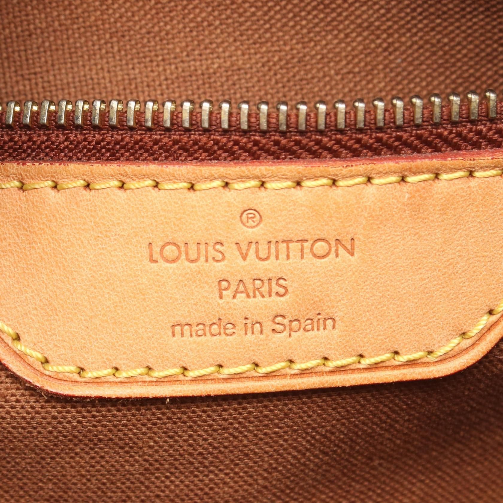 Louis Vuitton Louis Vuitton Louis Vuitton Batignolles Vertical Monogram Coated Canvas Tote Bag Textile Tote Bag M51153 DUTY FREE for USA Size ONE SIZE - 4 Thumbnail
