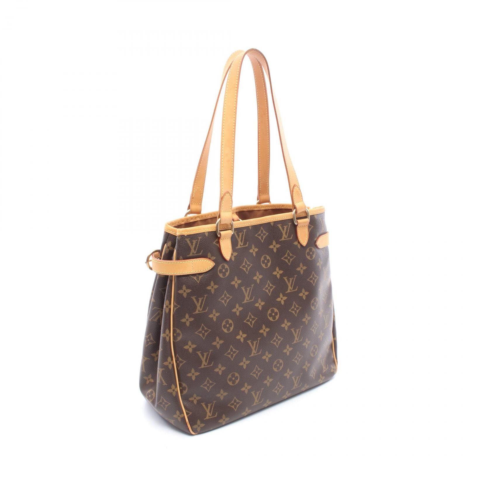 Louis Vuitton Louis Vuitton Louis Vuitton Batignolles Vertical Monogram Coated Canvas Tote Bag Textile Tote Bag M51153 DUTY FREE for USA Size ONE SIZE - 2 Thumbnail