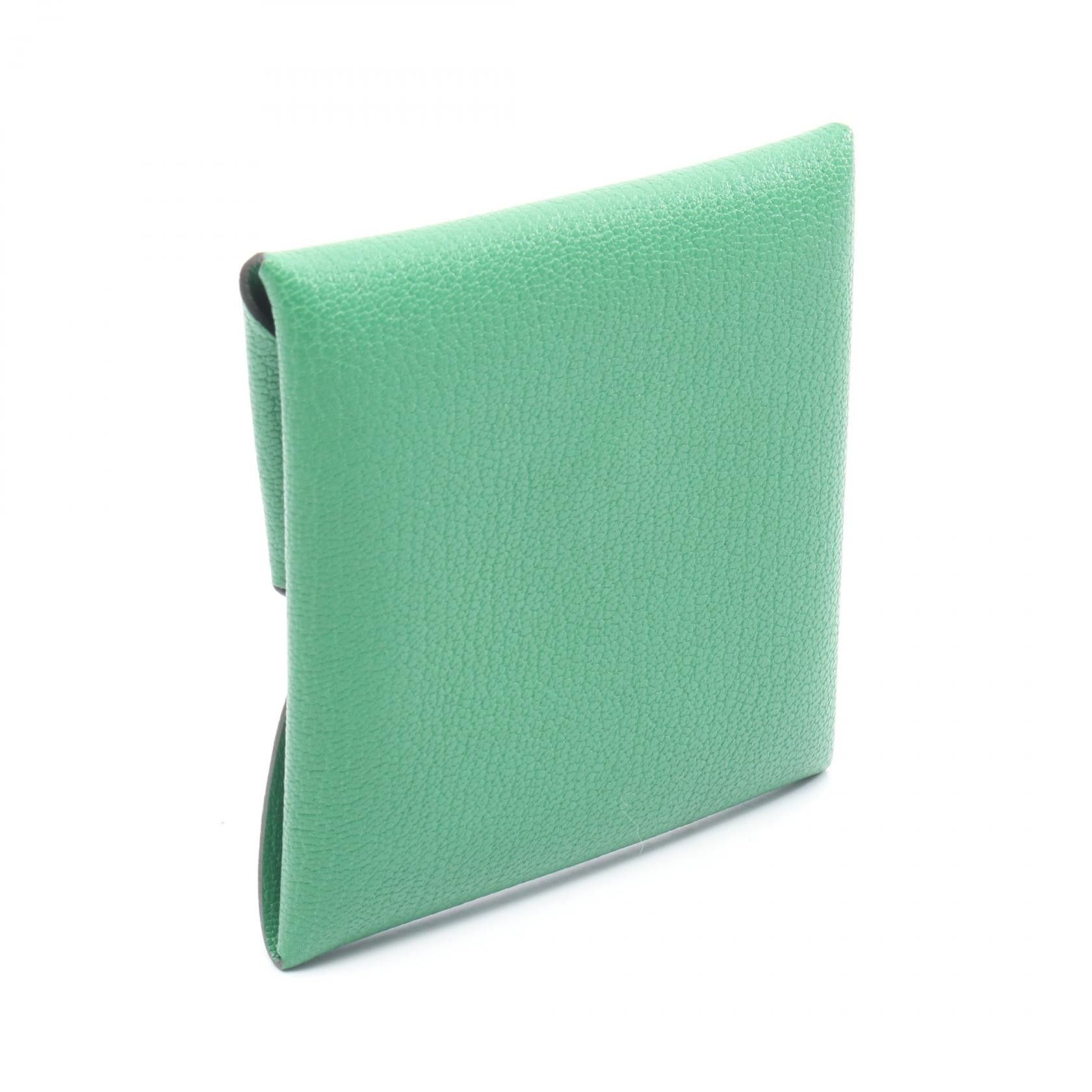 Hermes Hermes Hermes Bastia Chevre Coin Case Leather Coin Case Stamp W (2024) DUTY FREE for USA Size ONE SIZE - 2 Thumbnail