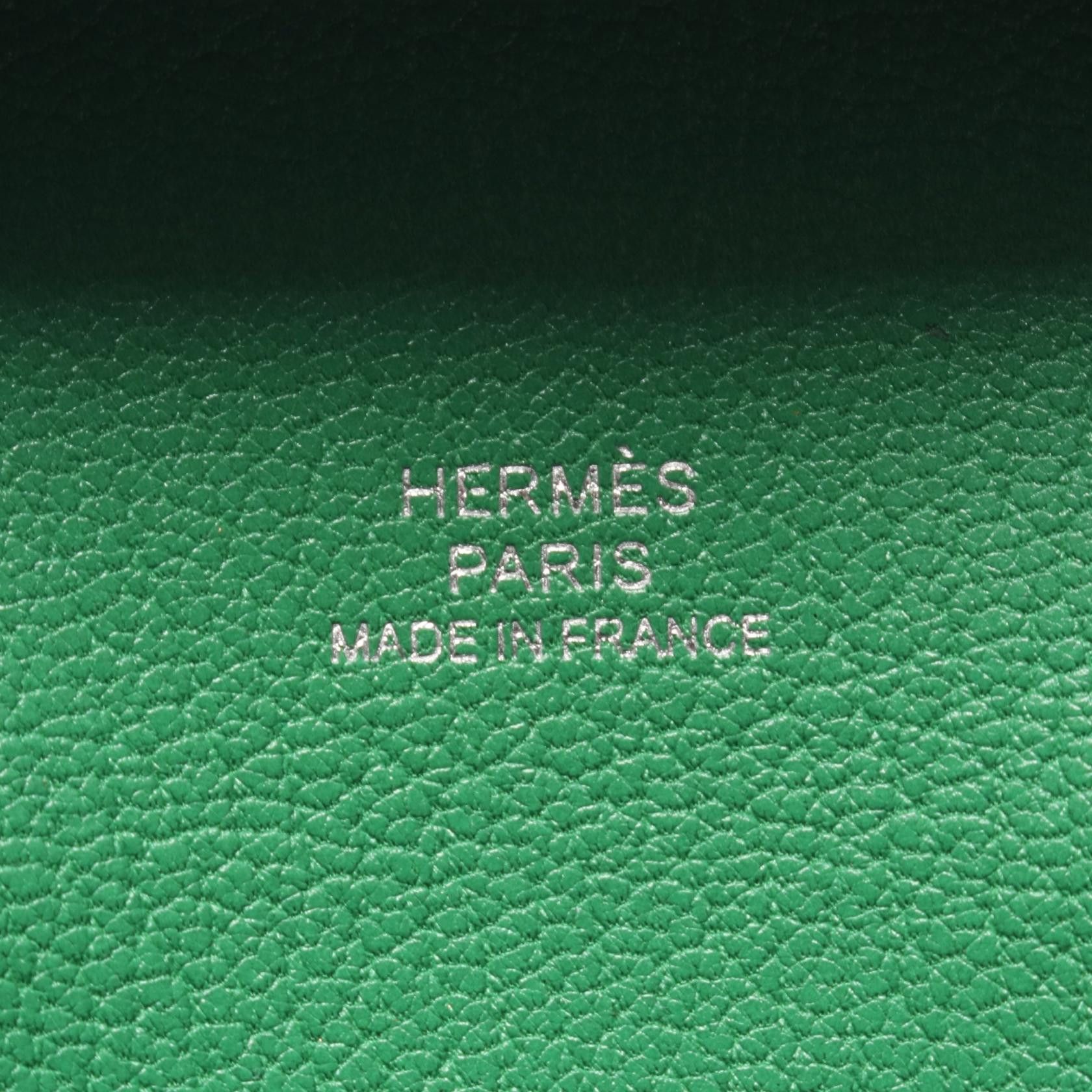 Hermes Hermes Hermes Bastia Chevre Coin Case Leather Coin Case Stamp W (2024) DUTY FREE for USA Size ONE SIZE - 4 Thumbnail