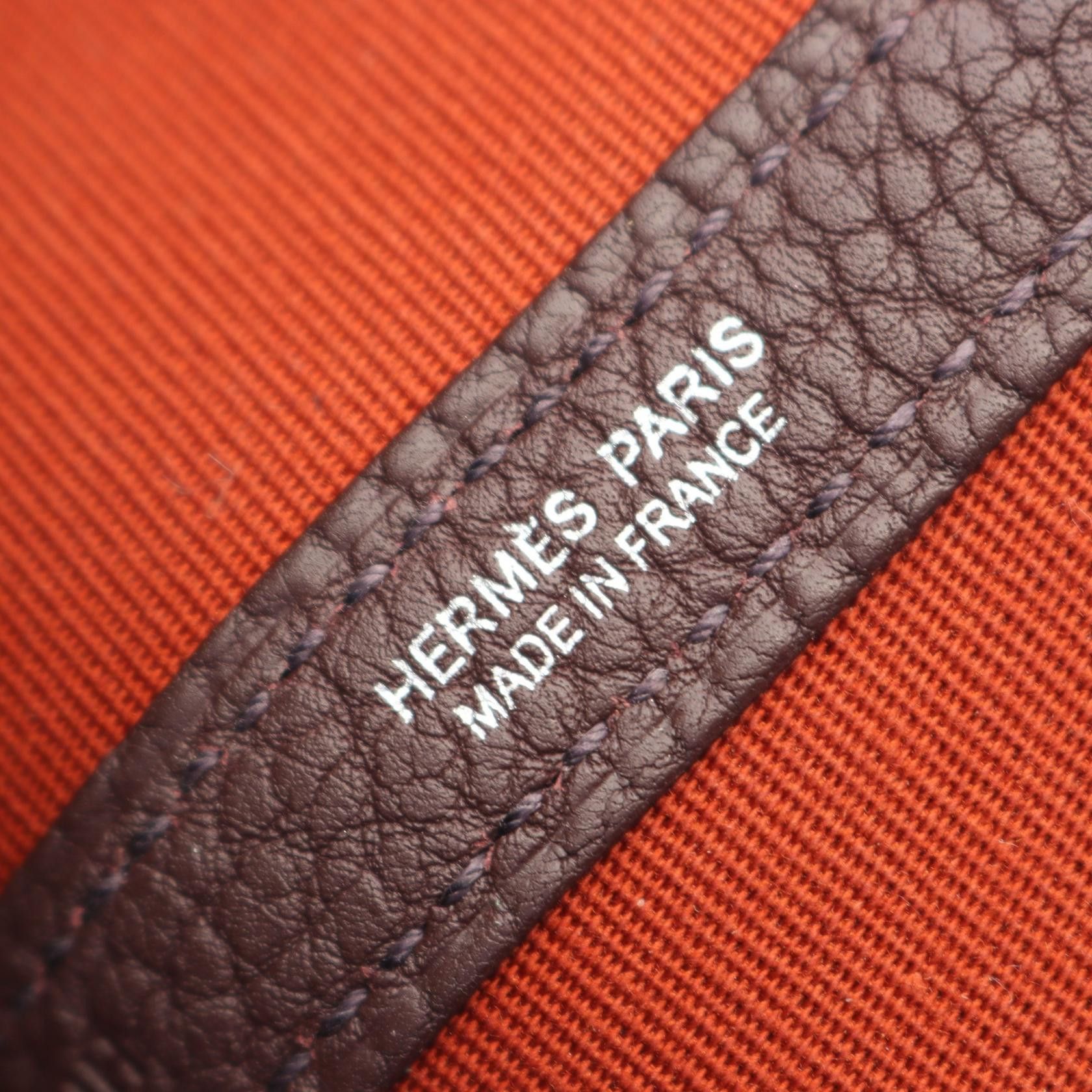 Hermes Hermes Hermes Garden PartyTPM Tote Bag Leather Tote Bag Stamp Z (2021) DUTY FREE for USA Size ONE SIZE - 4 Thumbnail