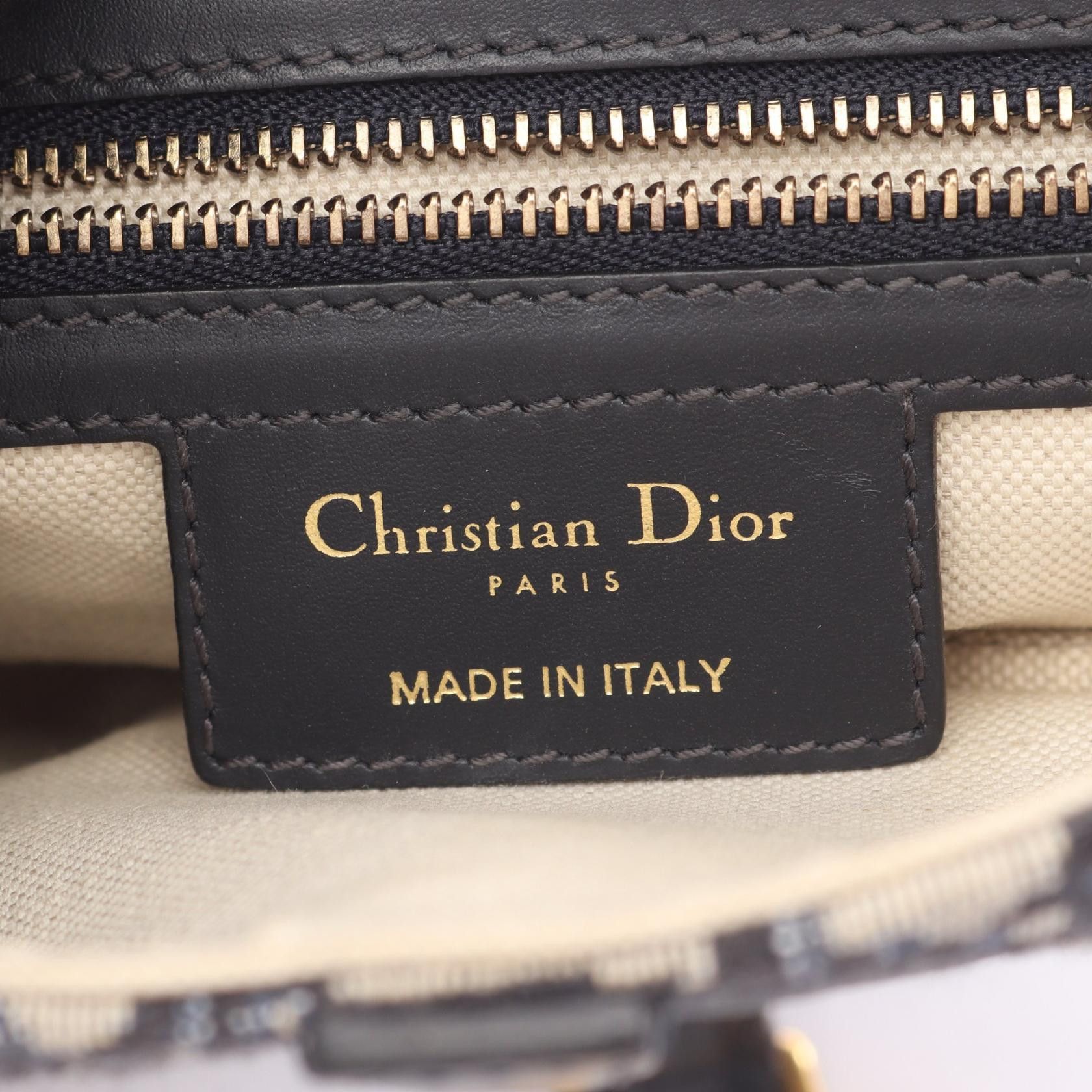 Dior Dior Dior Saddle Oblique Jacquard Canvas Leather Handbag Leather Handbag DUTY FREE for USA Size ONE SIZE - 4 Thumbnail